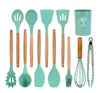 SET 12 UTENSILIOS DE COCINA SILICONA